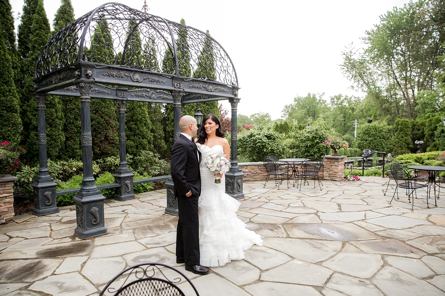 Park Savoy Estate Wedding bride and groom photo