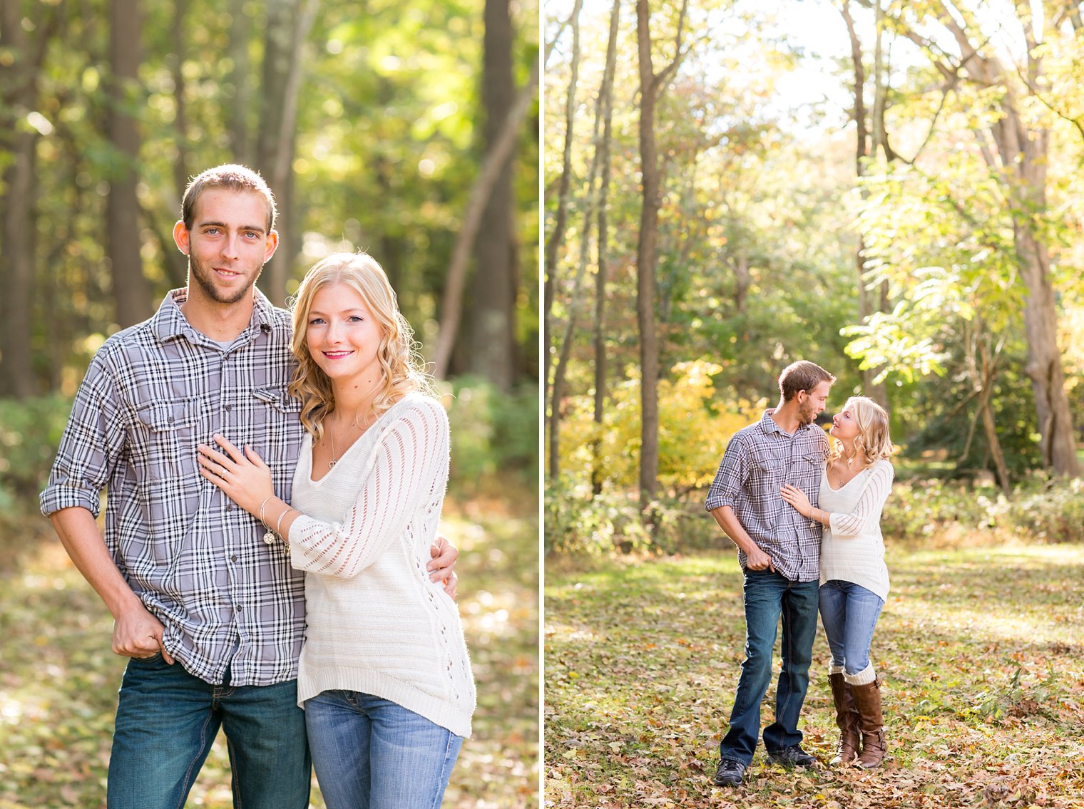 Central NJ Engagement Photographer engaged couple photo