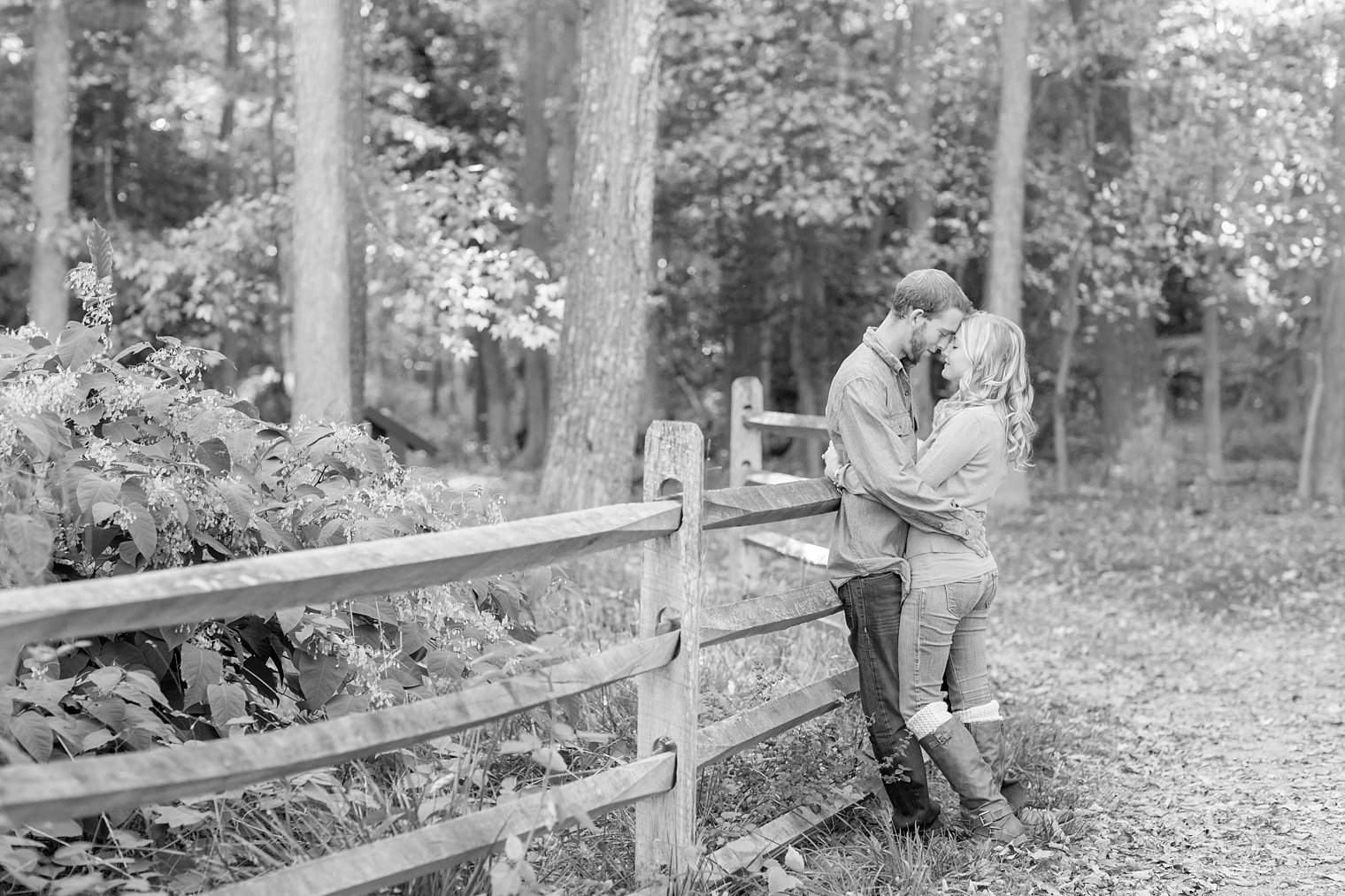 Central NJ Engagement Photographer romantic couple photo