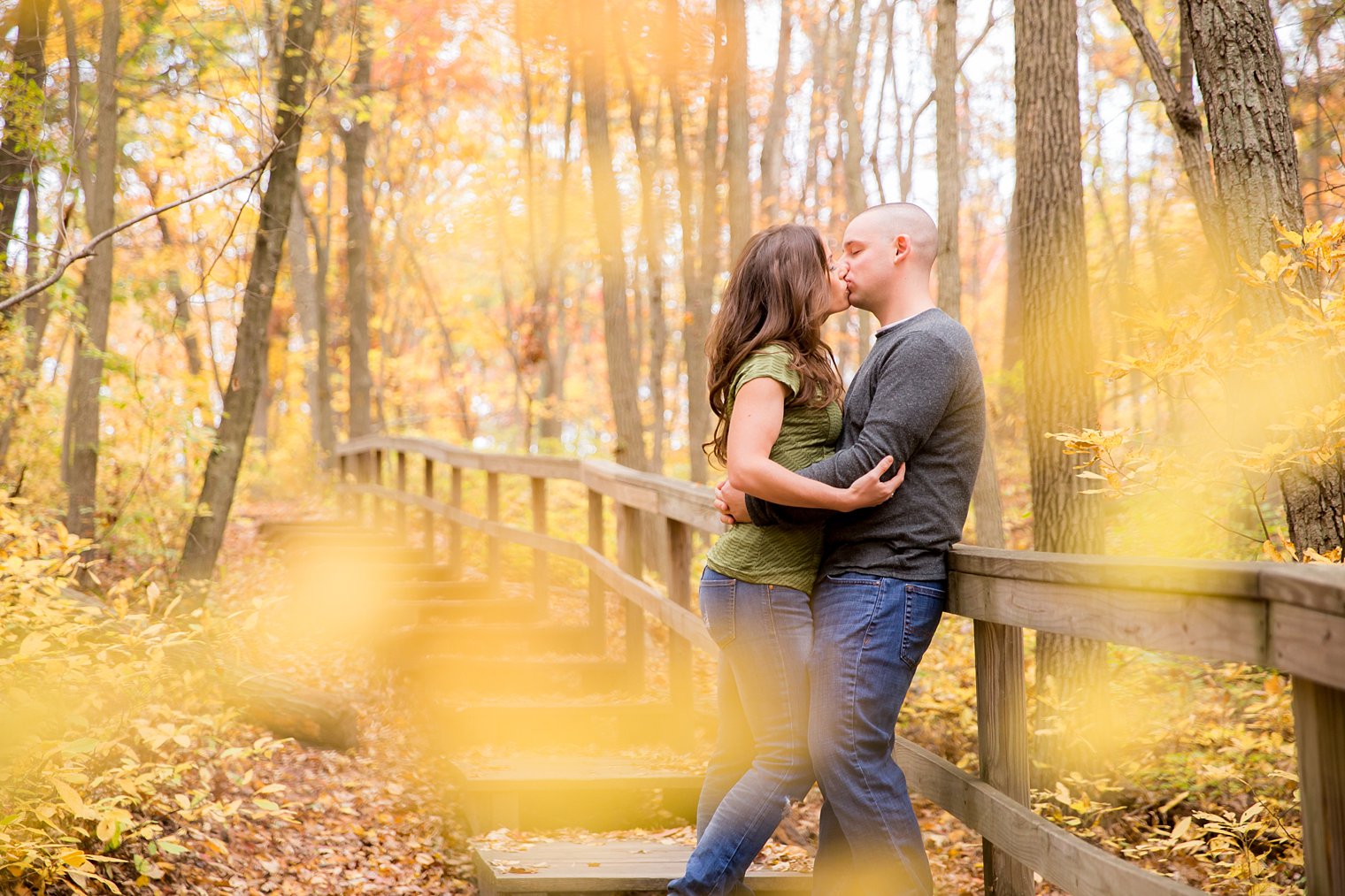 Cheesequake State Park Engagement Photo