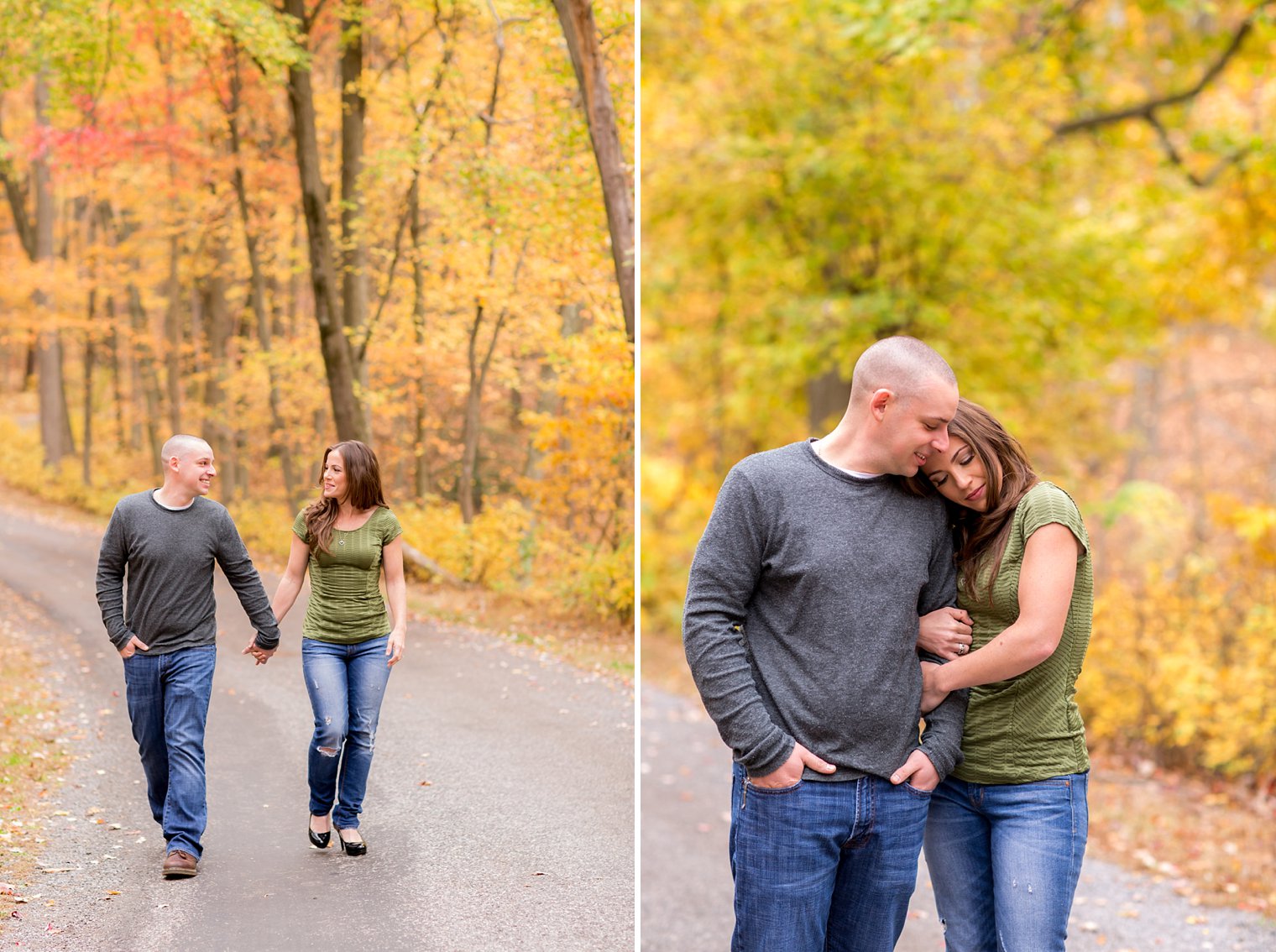 Cheesequake State Park Engagement couple photo