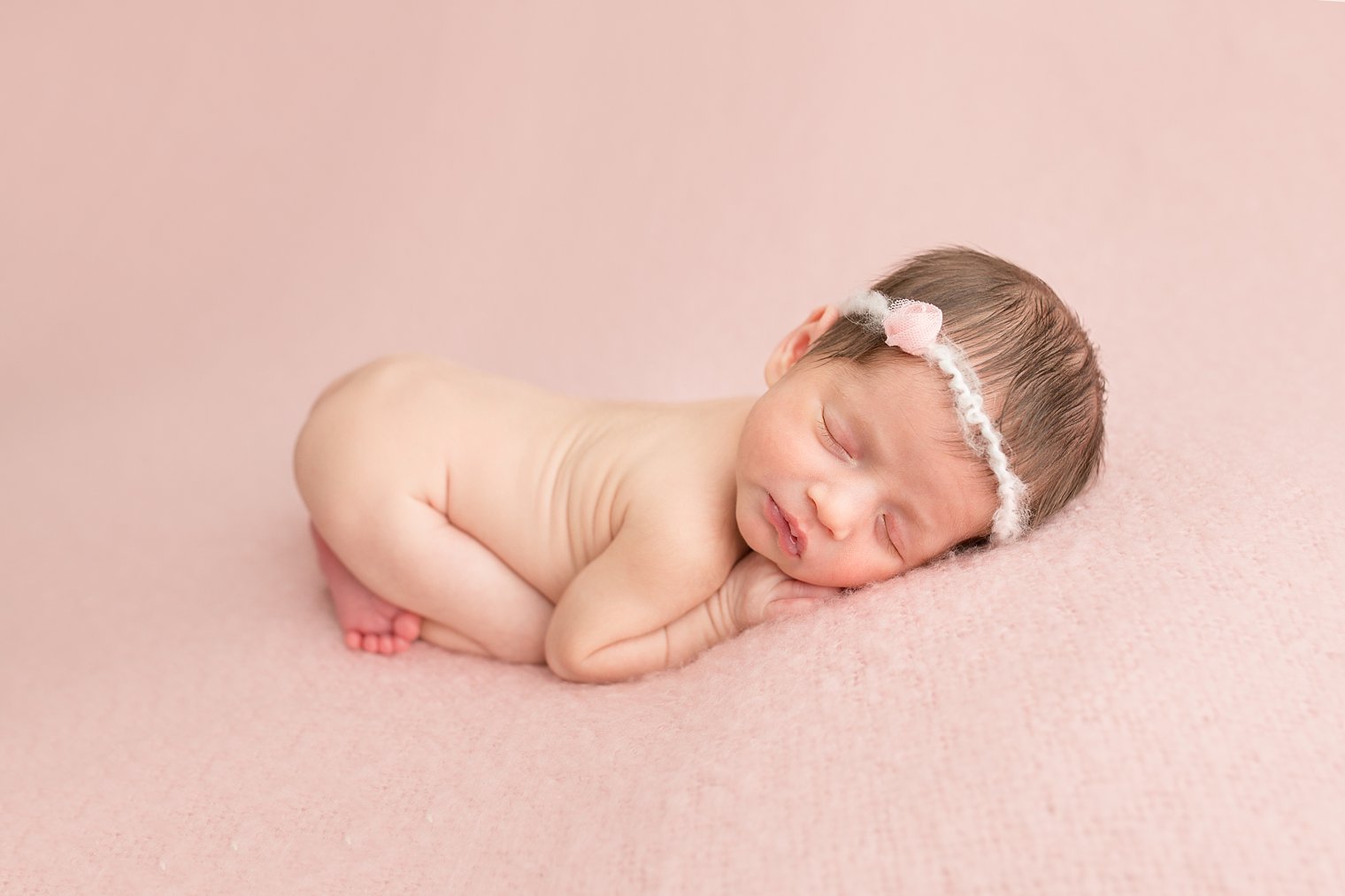 Newborn girl photo