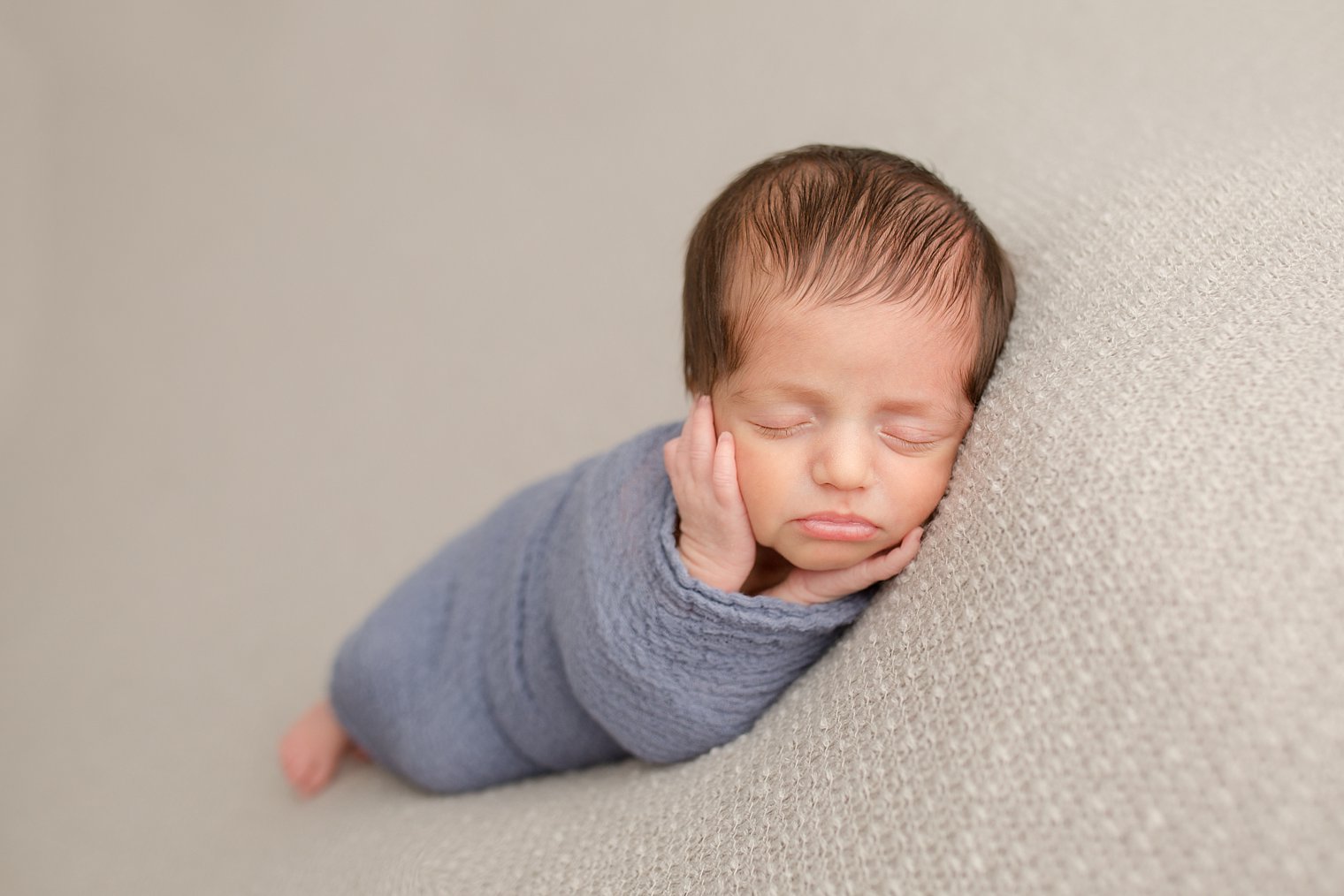 Newborn baby boy photo