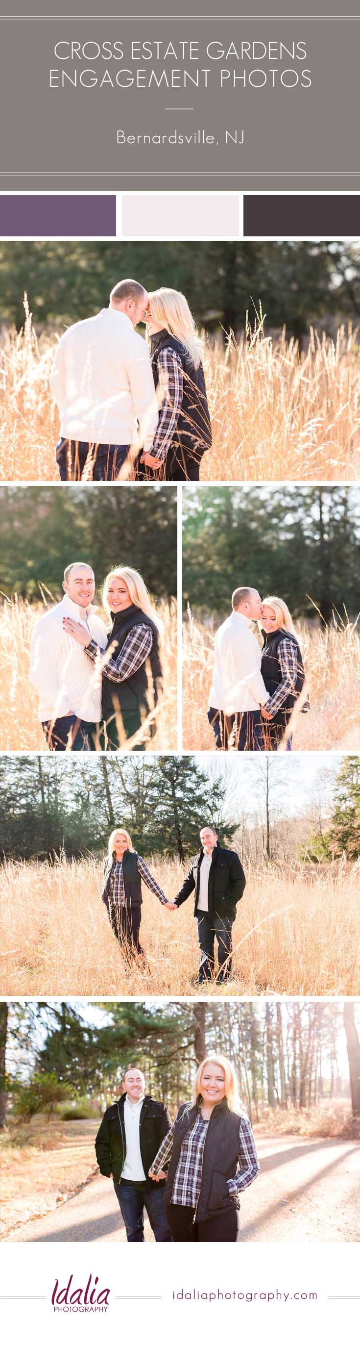 Cross Estate Gardens Engagement Session | Bernardsville NJ | Idalia Photography