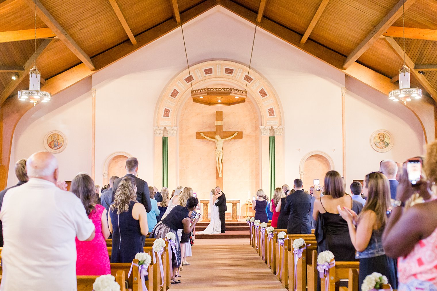 St. James Church First Kiss