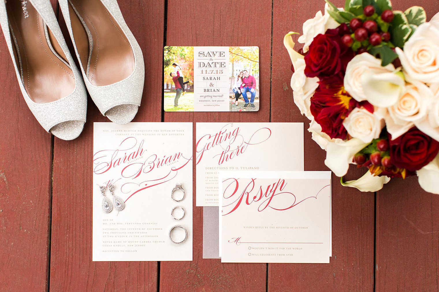 il Tulipano Wedding Photos wedding invitation
