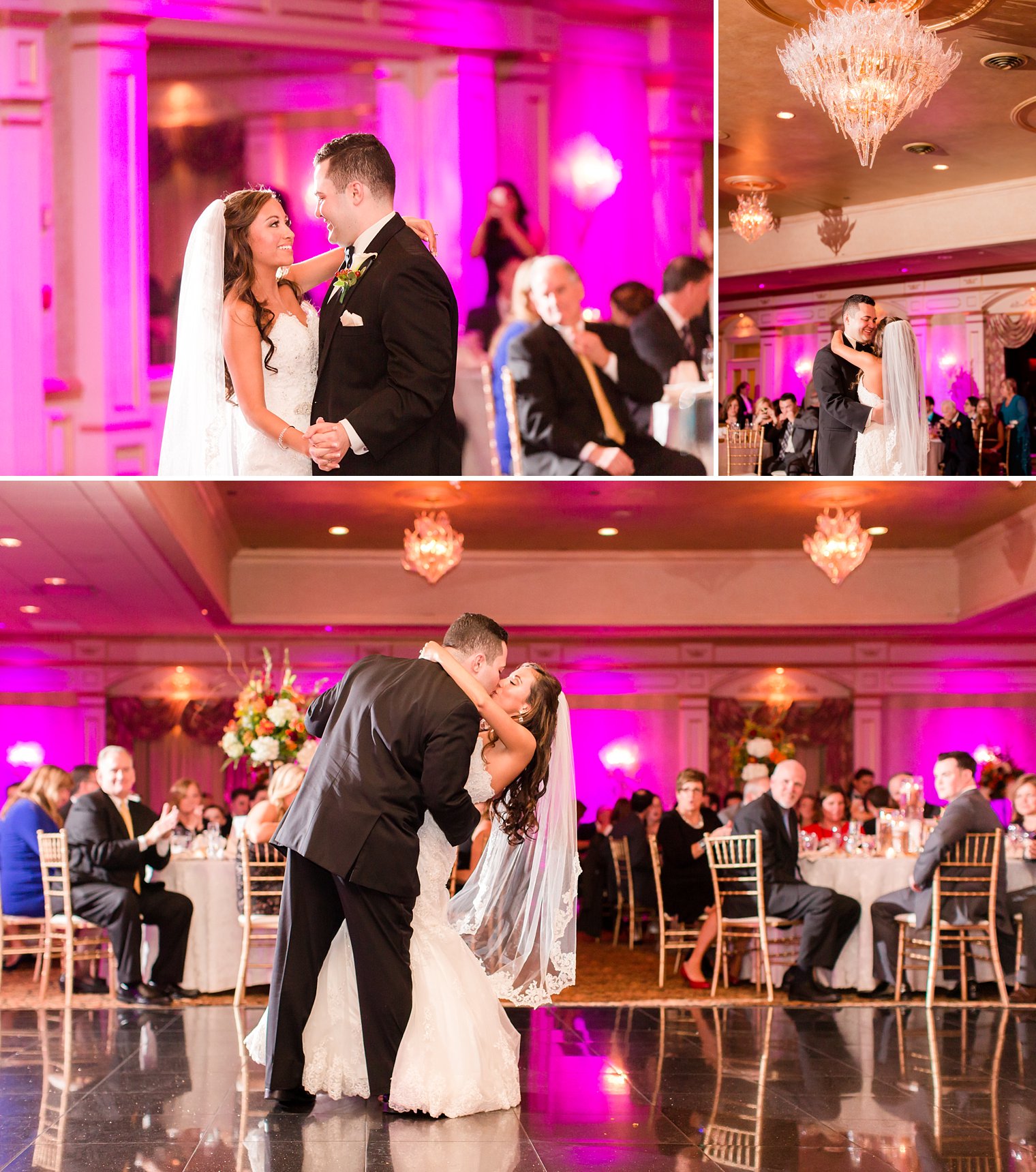 il Tulipano Wedding Photos bride and groom first dance photos
