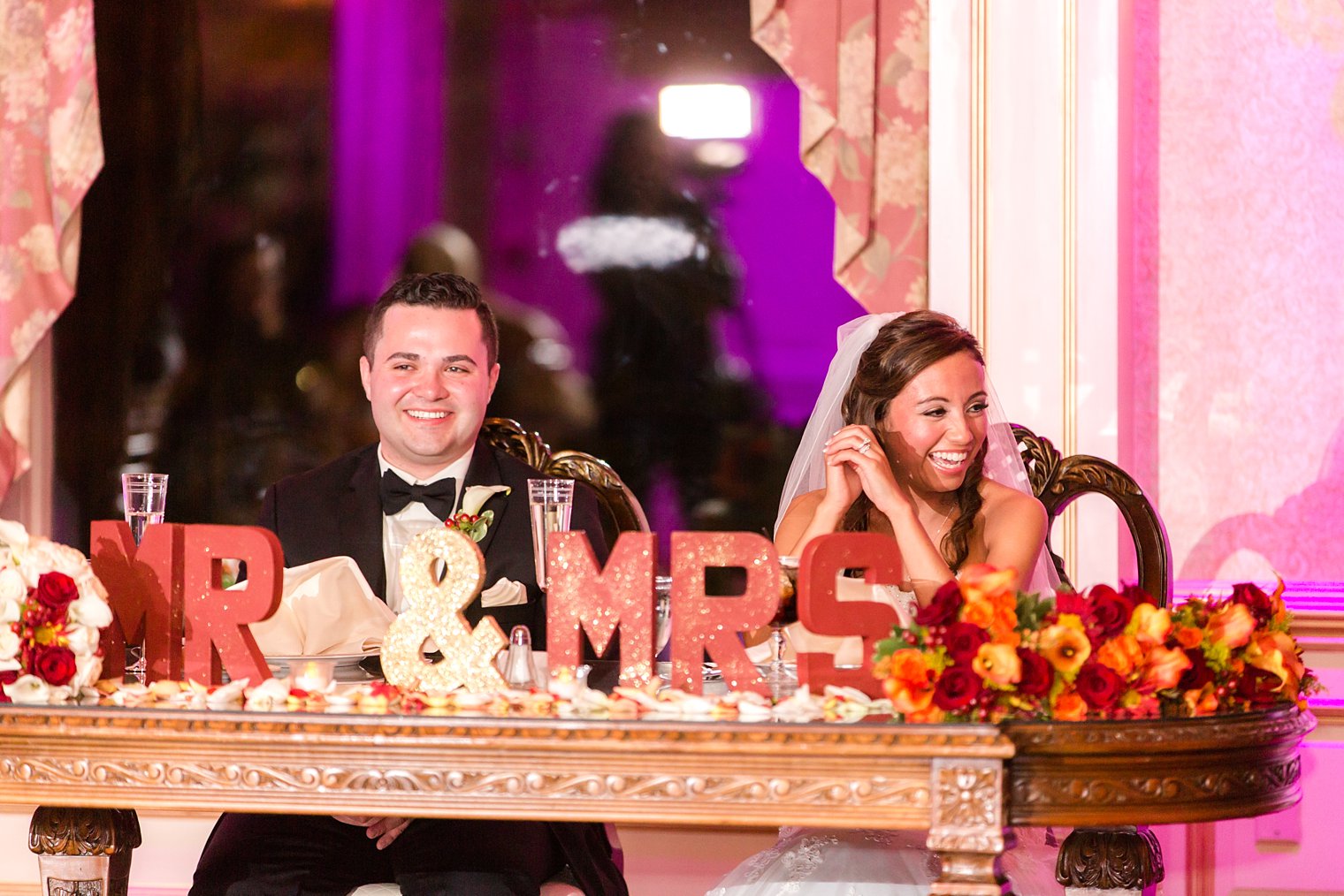 il Tulipano Wedding Photos reaction to toast photos