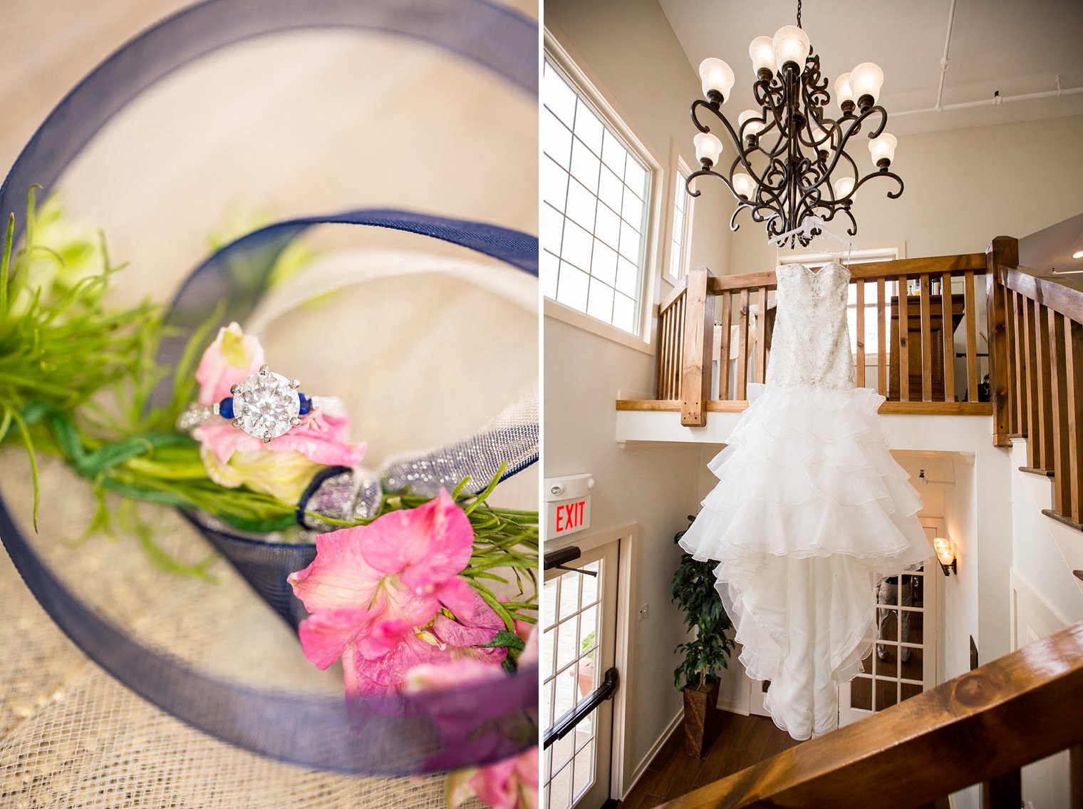 Lake Mohawk Country Club bridal suite photo