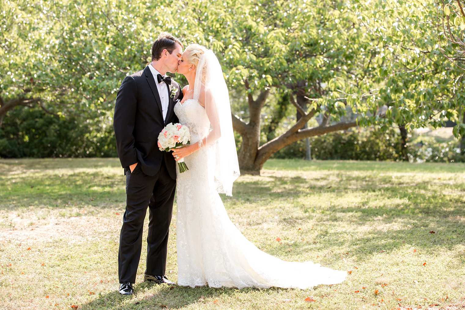 Spring Lake bride and groom photo