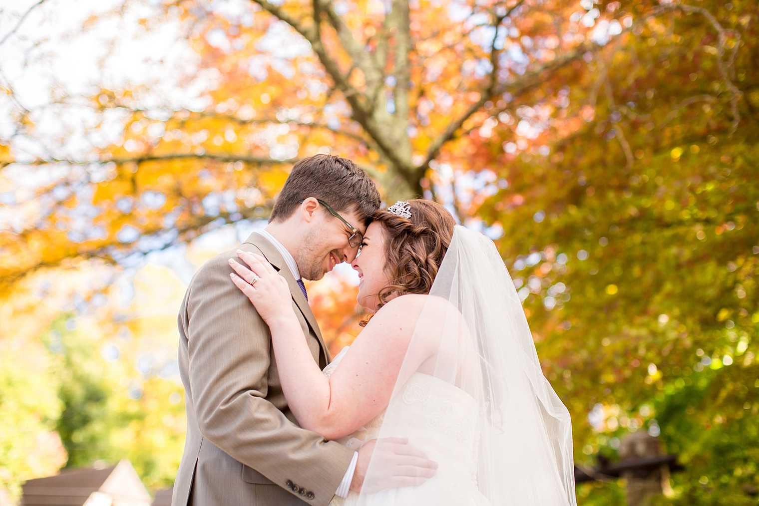 Fall wedding in Sparta NJ photo