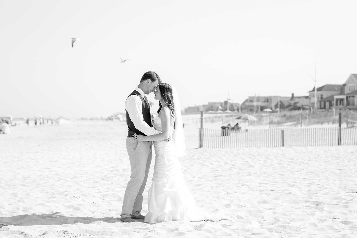 Point Pleasant NJ Wedding photo of bride and groom