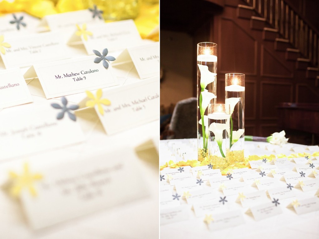 Tented Escort Cards