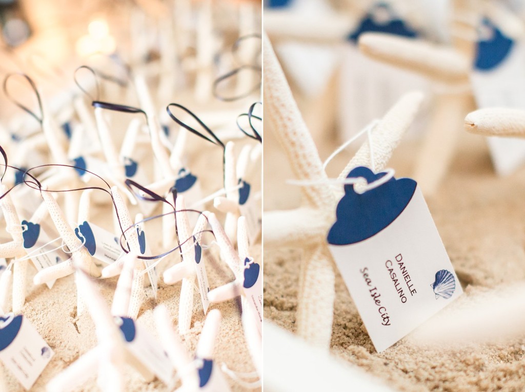 Starfish Escort Cards