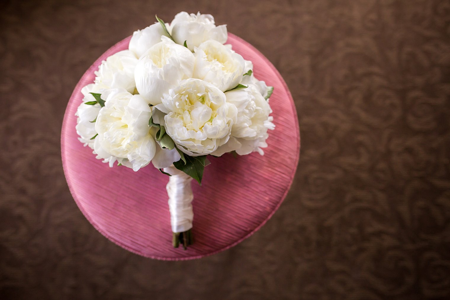 Shadowbrook Wedding white bouquet