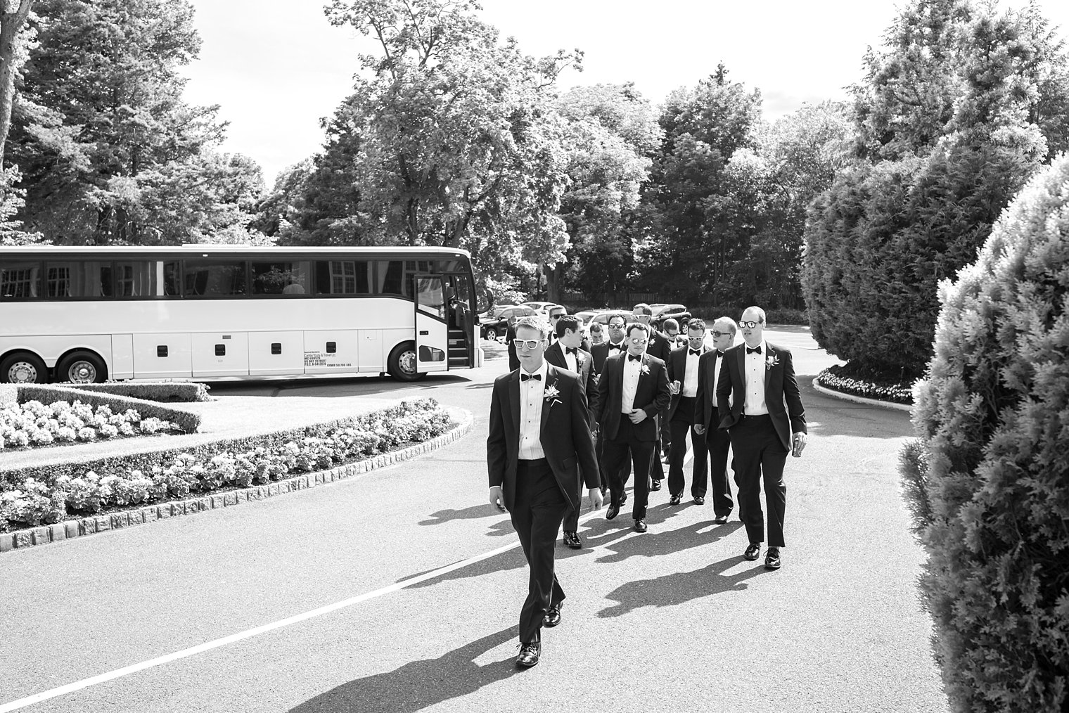 Shadowbrook Wedding groomsmen photo