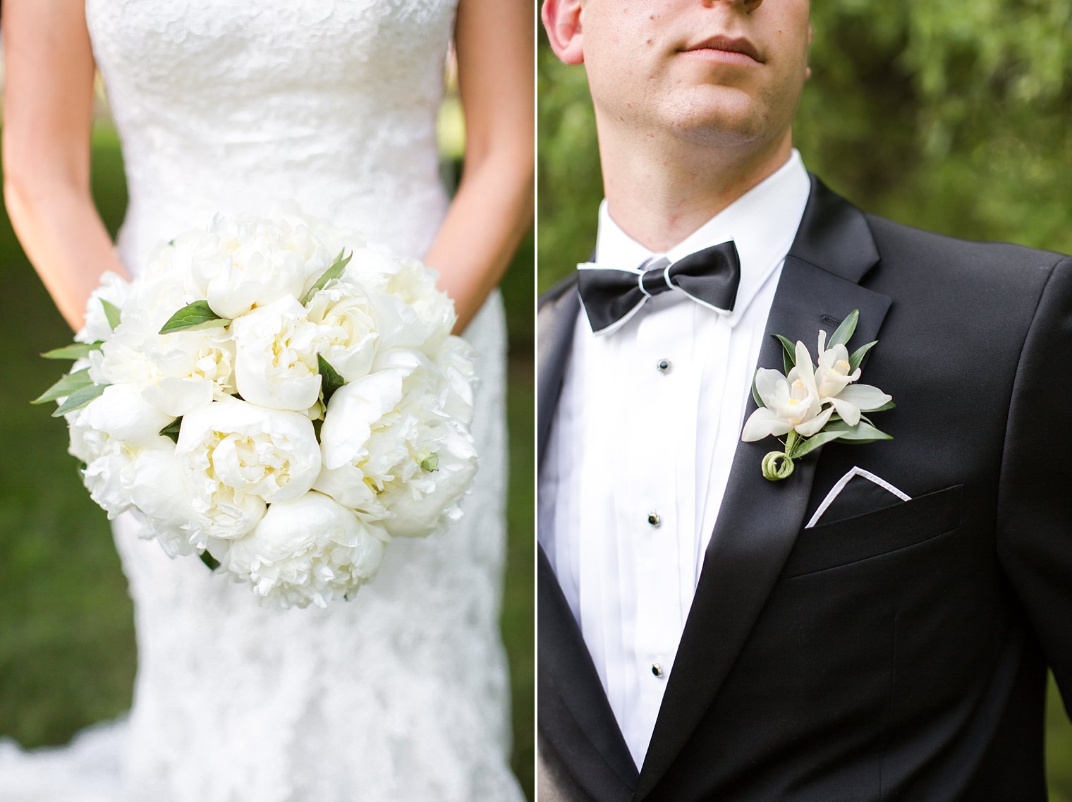 Shadowbrook Wedding bouquet and boutonniere photo
