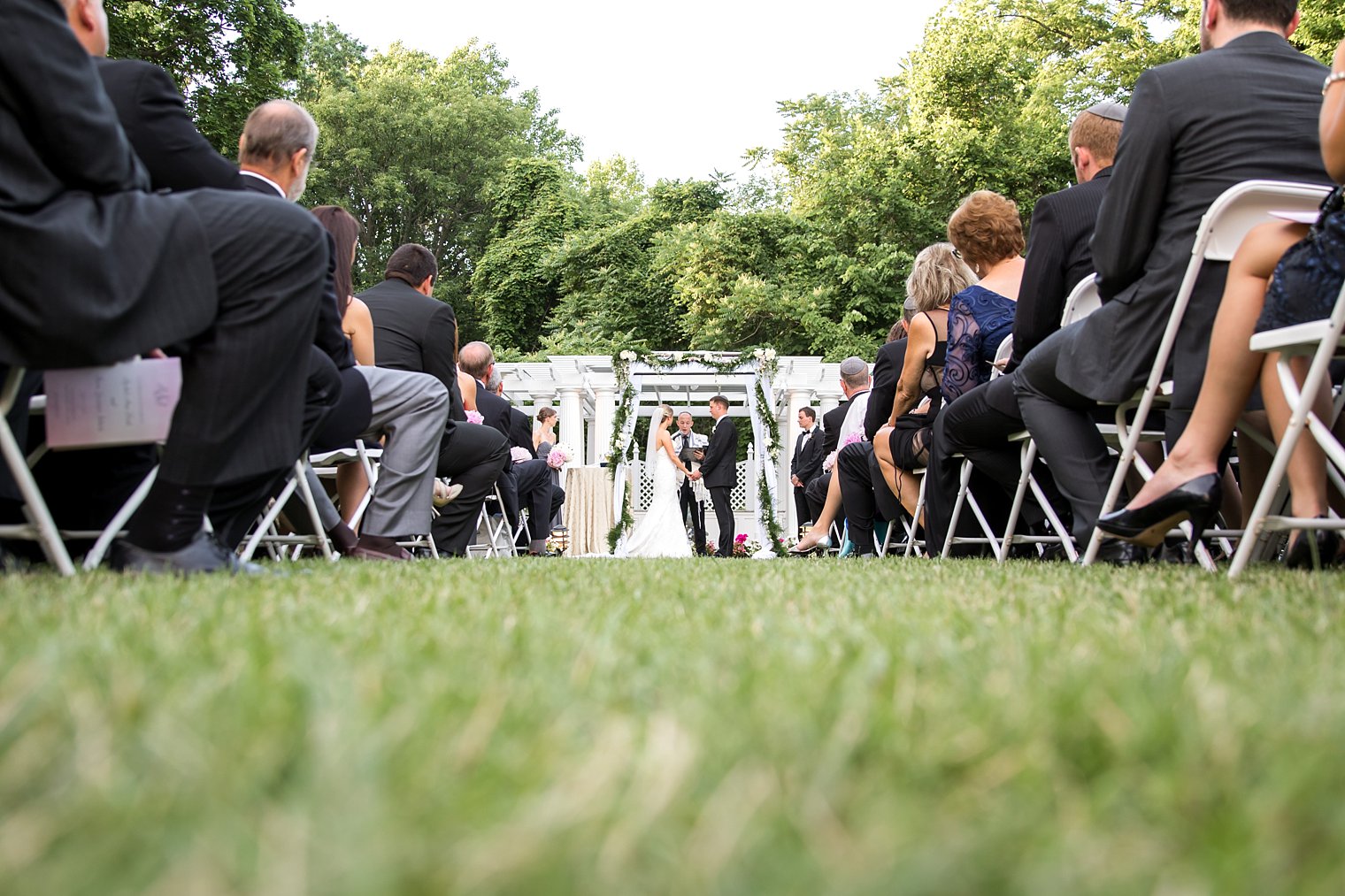 Shadowbrook Wedding outdoor ceremony photo