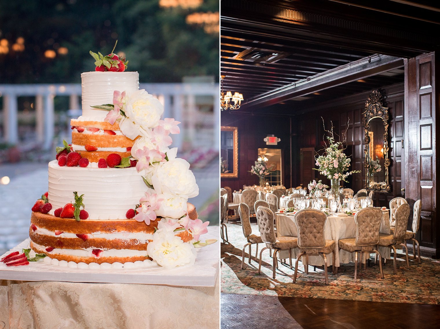 Shadowbrook Wedding naked cake