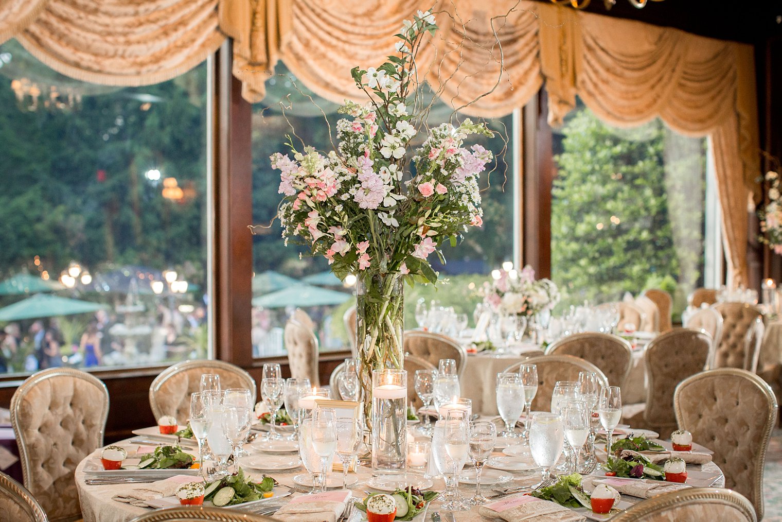 Shadowbrook Wedding reception room