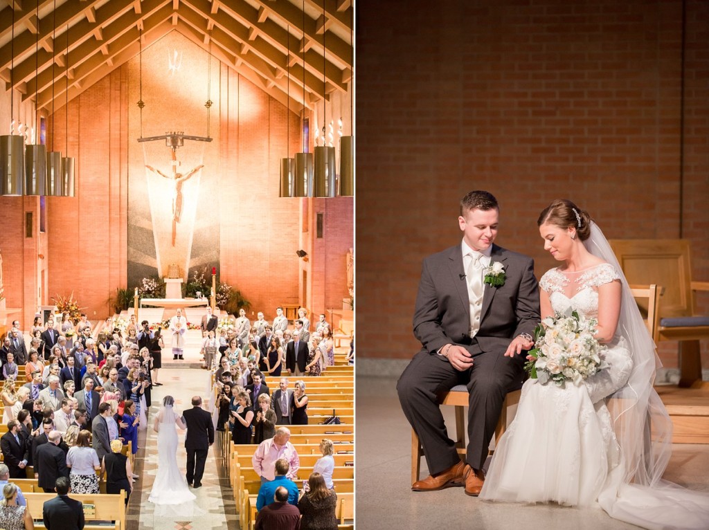 St. Theresa's Kenilworth NJ Wedding Ceremony Photos