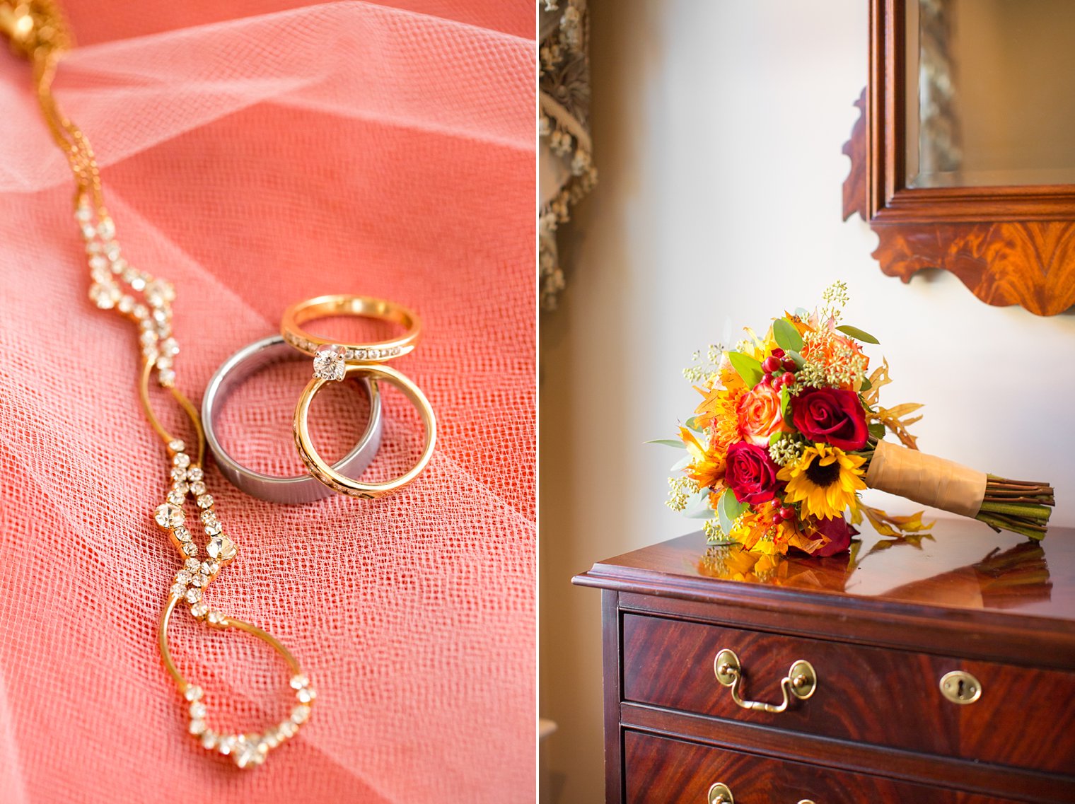 Meadow Wood Manor Fall Wedding Photo