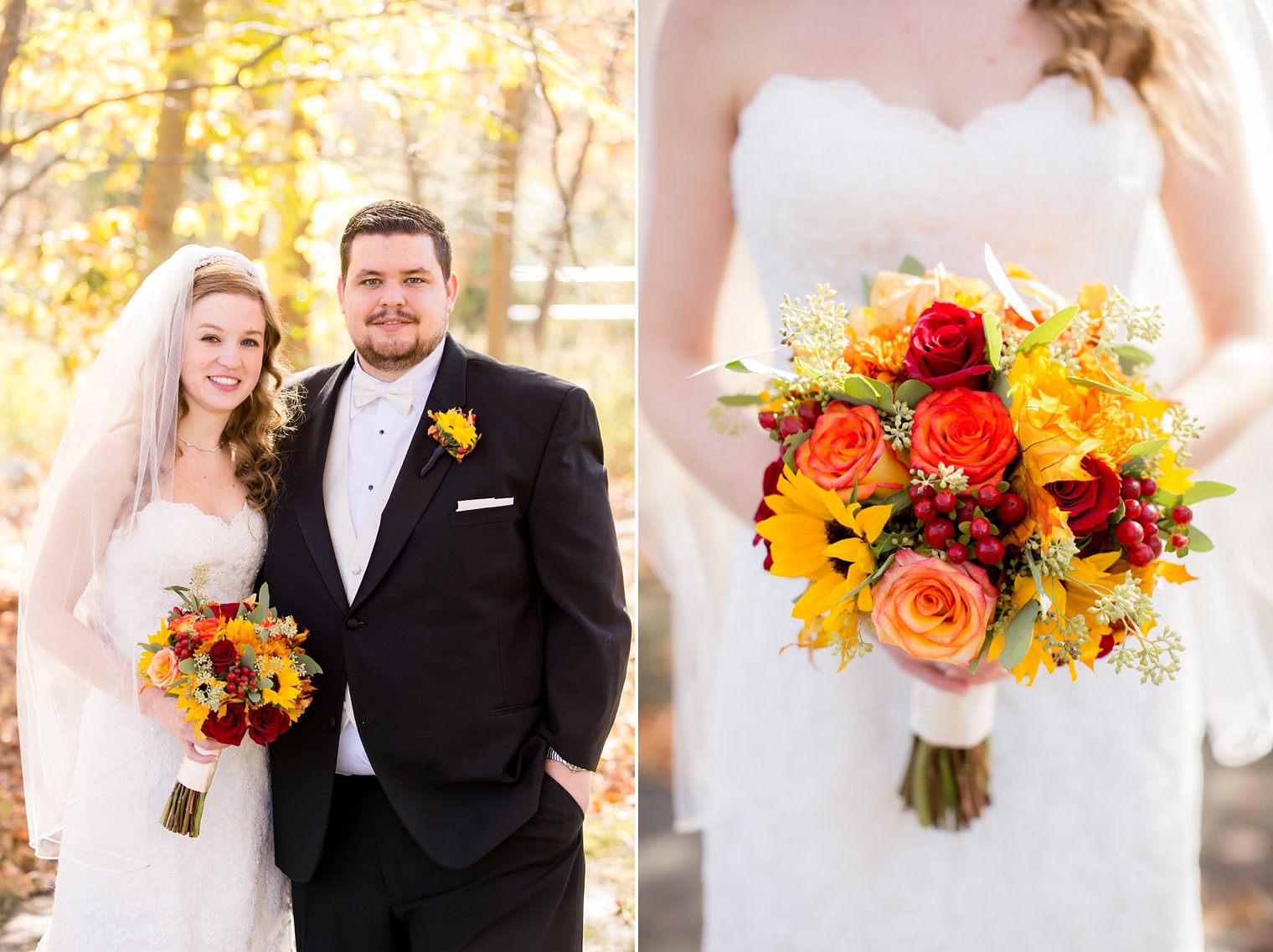 Meadow Wood Manor Wedding Bride and Groom Photo