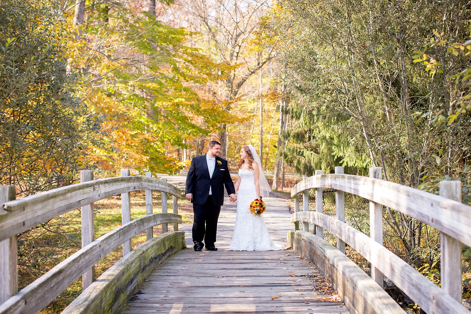 Meadow Wood Manor Wedding Photo of bride and groom