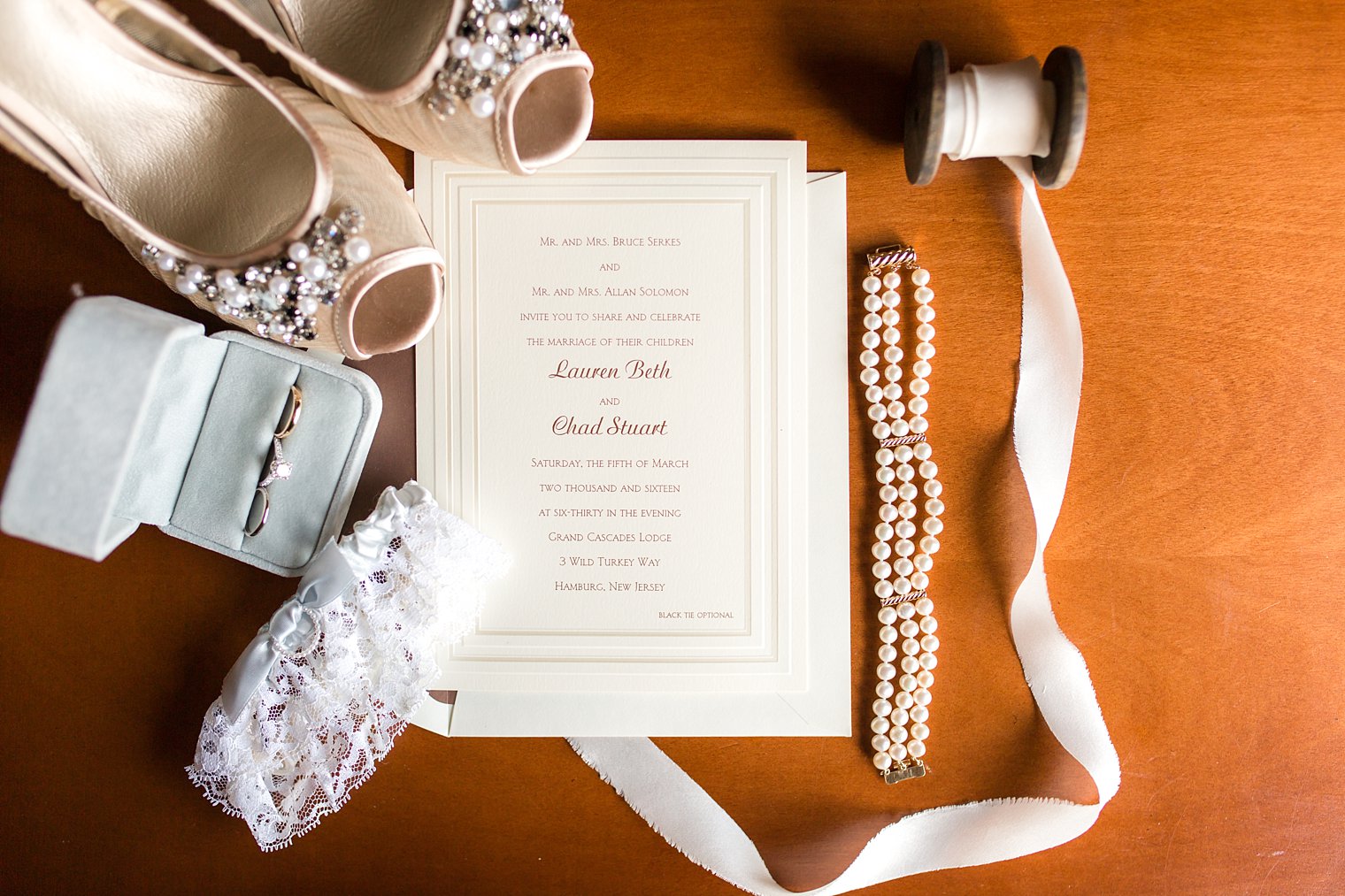 Grand Cascades Lodge Wedding Photos | Wedding Invitation