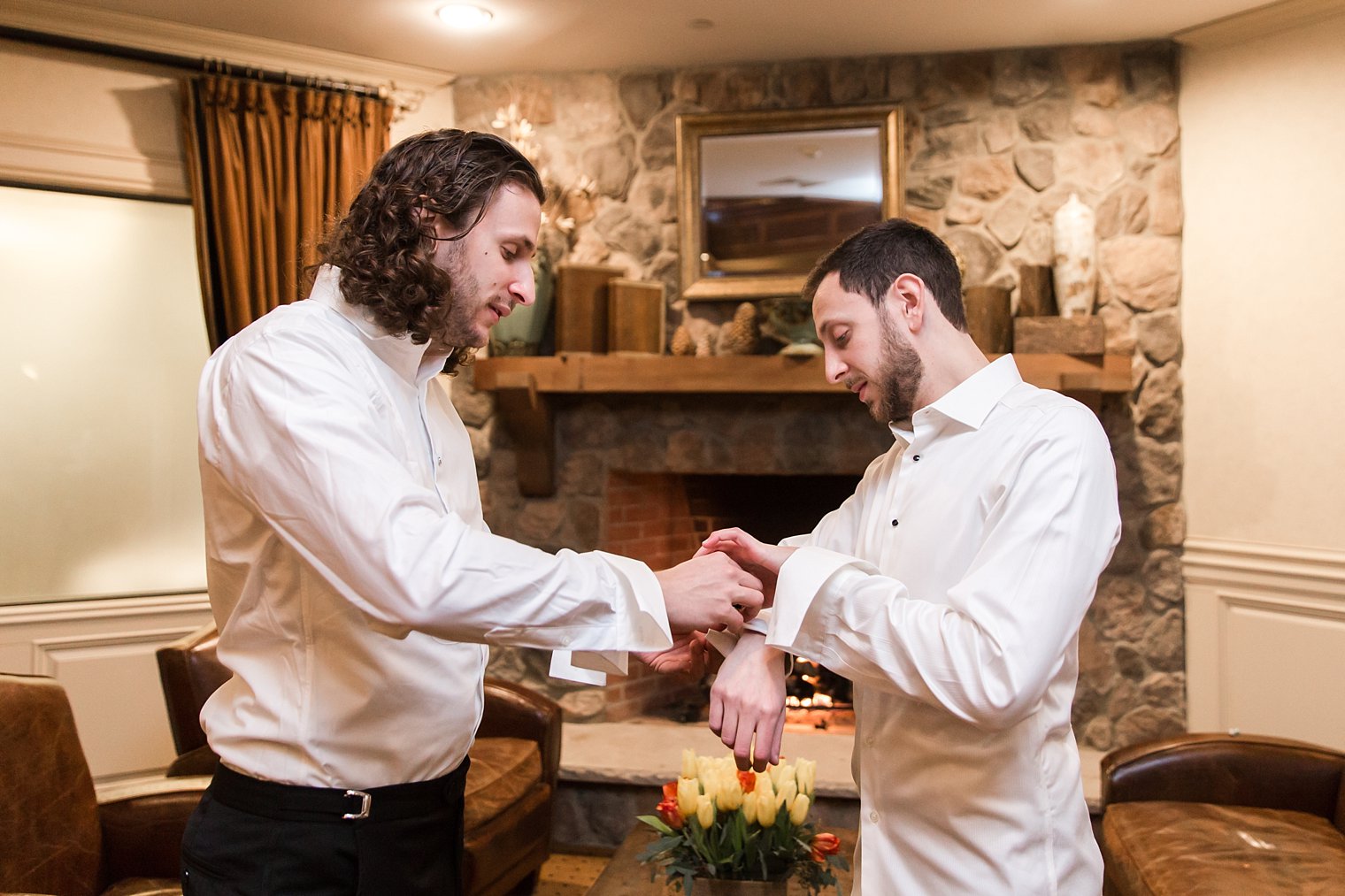 Grand Cascades Lodge Wedding Photos of Groom