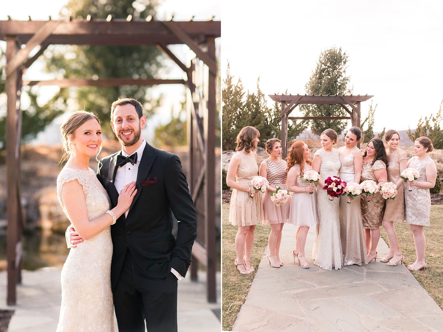 Grand Cascades Lodge Wedding Photos of elegant winter wedding