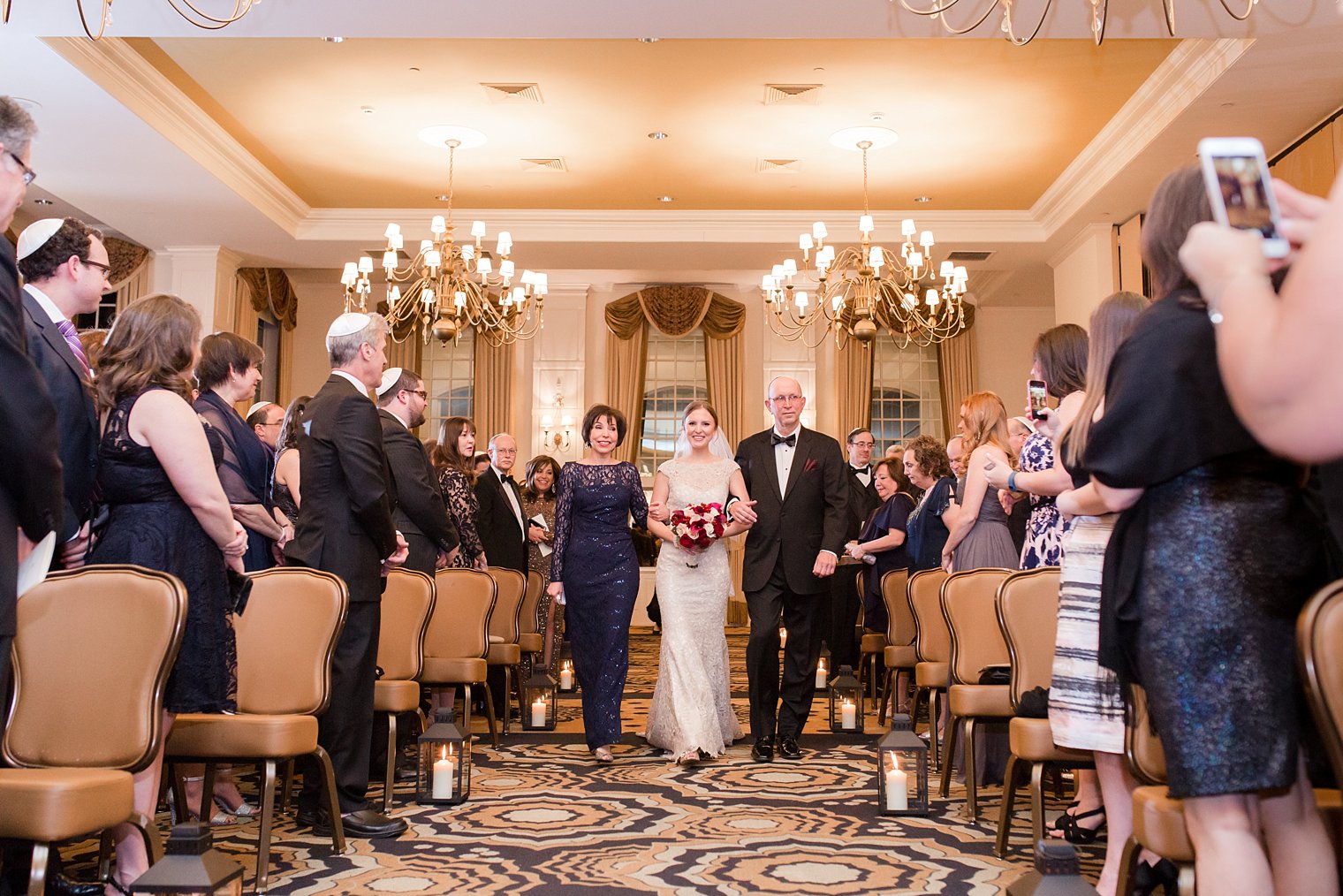 Grand Cascades Lodge Wedding Photos bride's processional