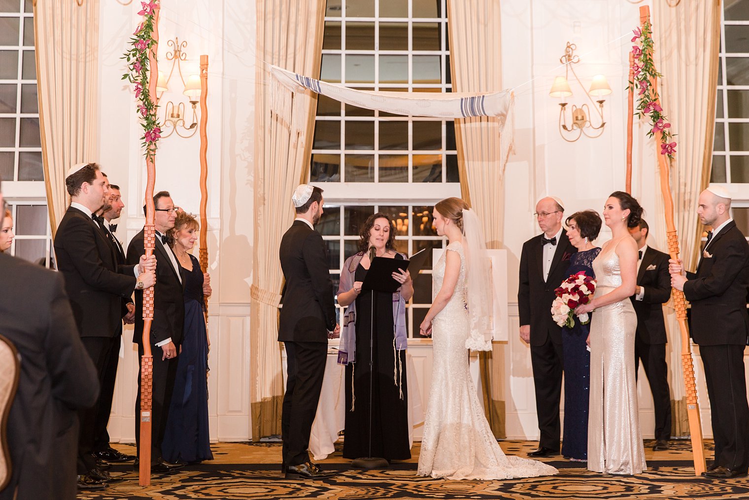 Jewish ceremony at Grand Cascades Lodge Wedding