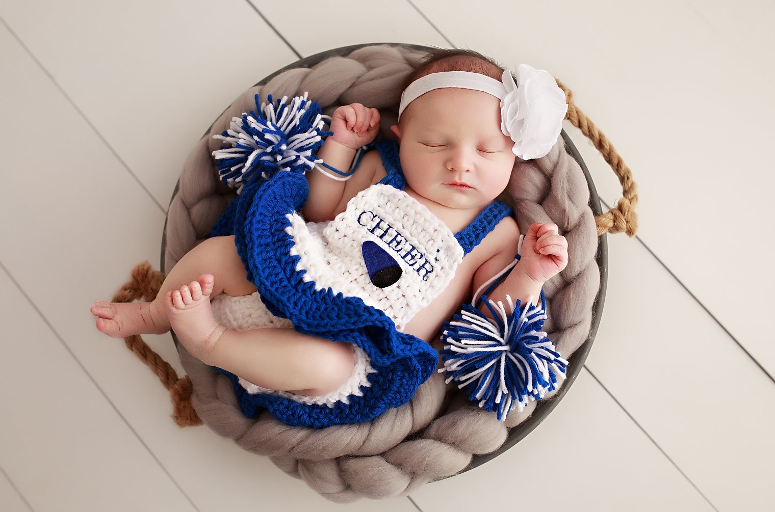 newborn cheerleader 