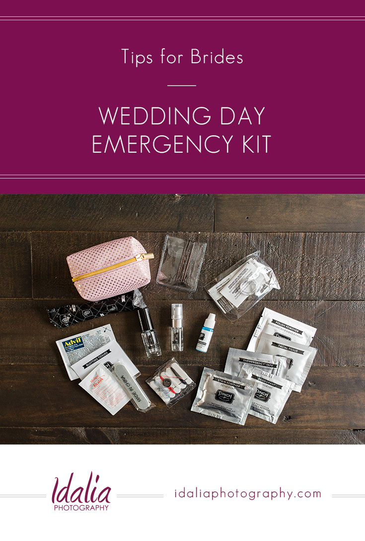 Wedding Day Emergency Kit