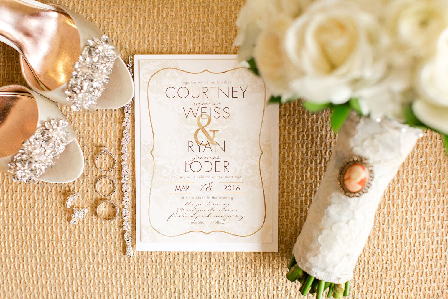 Wedding Paper Divas | Sarah Hawkins Designs Invitation