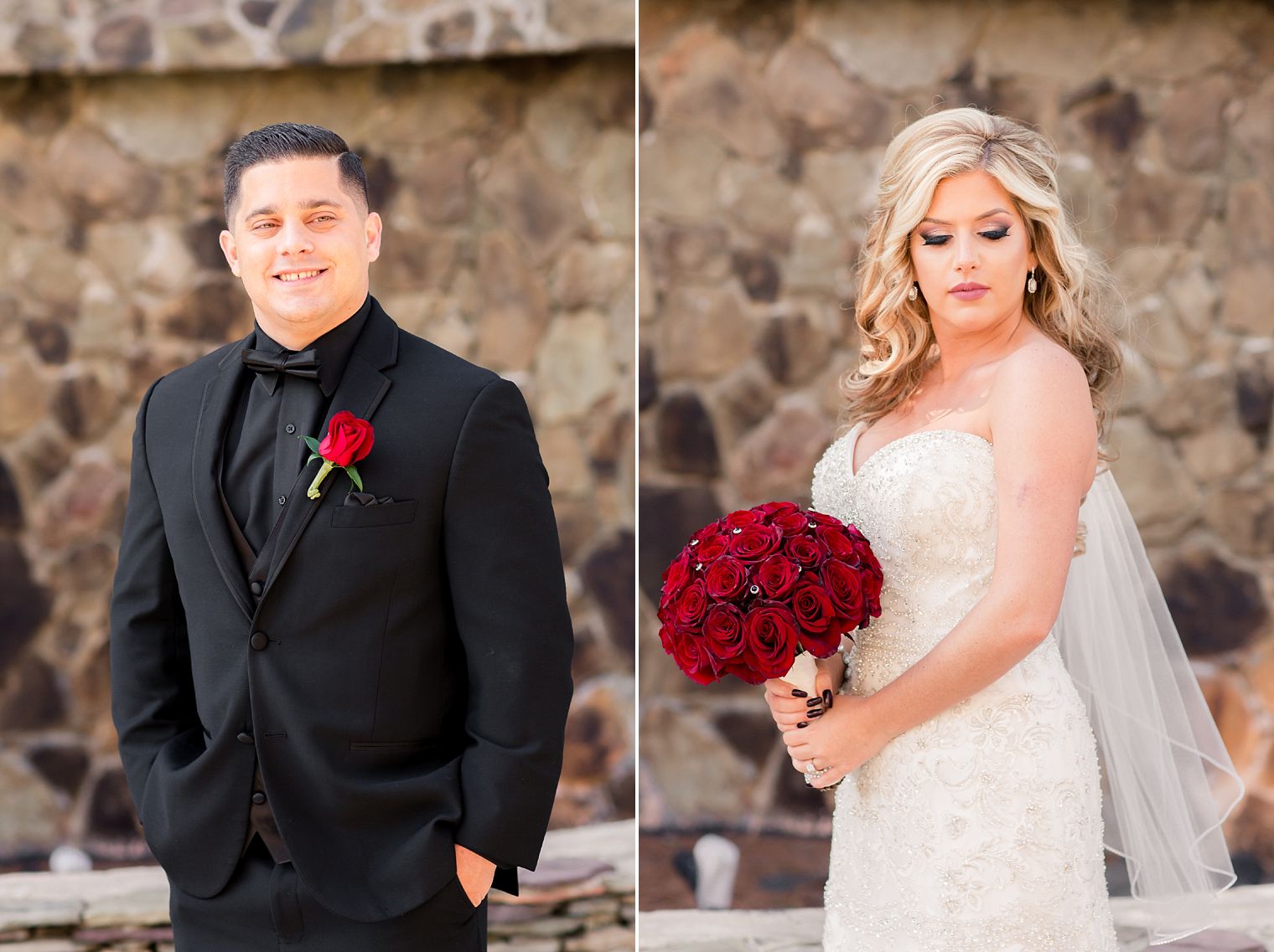 Bride and groom portraits