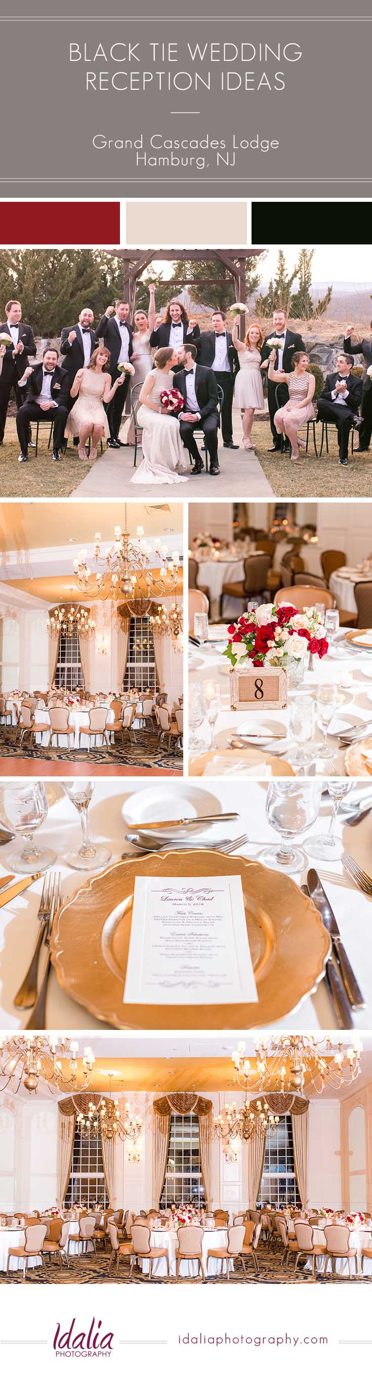 Grand Cascades Lodge Wedding Reception Ideas | Photos by Idalia Photography