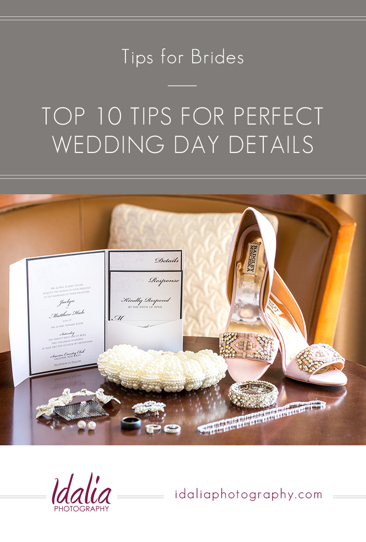 Perfect Wedding Day Details