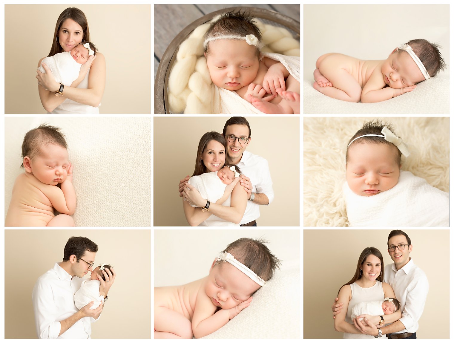 Organic and natural newborn session by NJ Newborn Photographers Idalia Photography