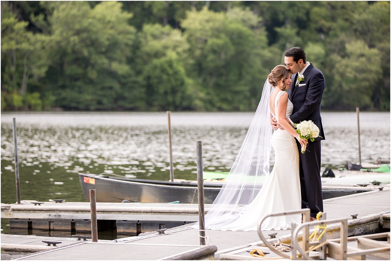 Romantic NJ Wedding at Lake Valhalla
