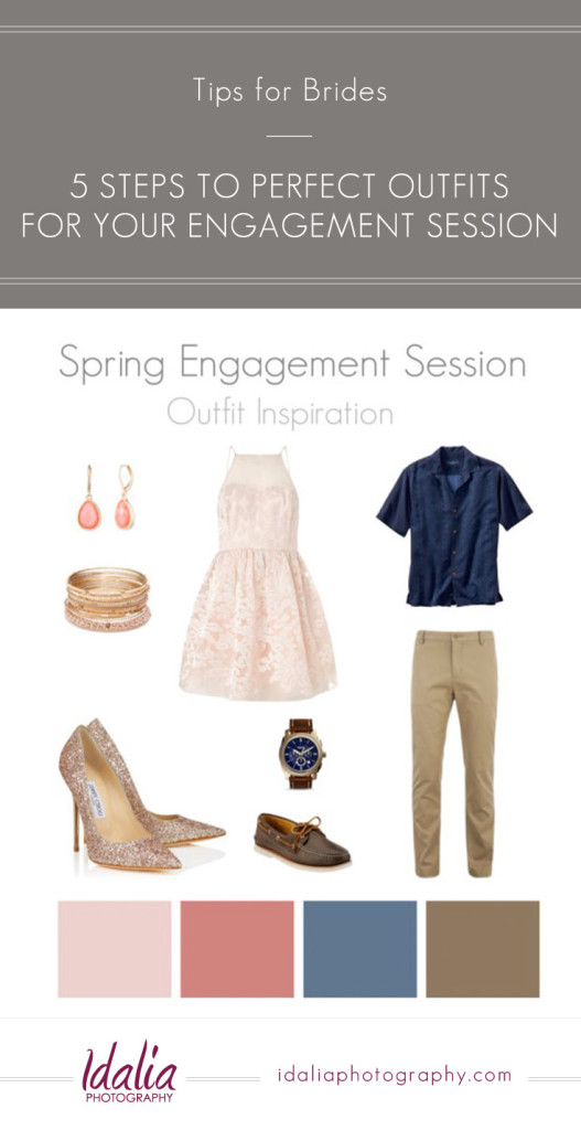 How to Design a Perfect Outfit for Your Engagement Session | Polyvore Tutorial