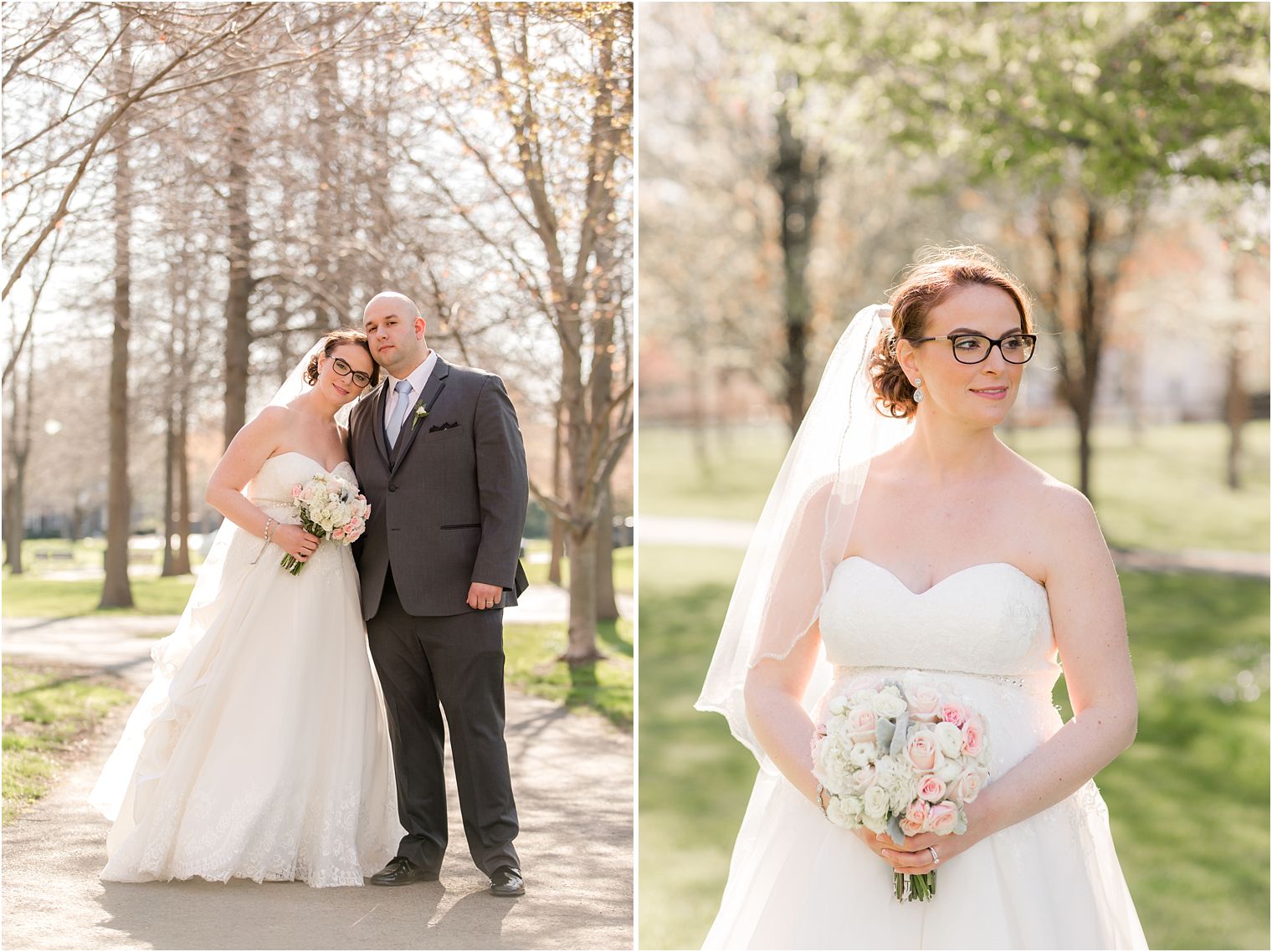 Spring wedding in Cranbury, NJ