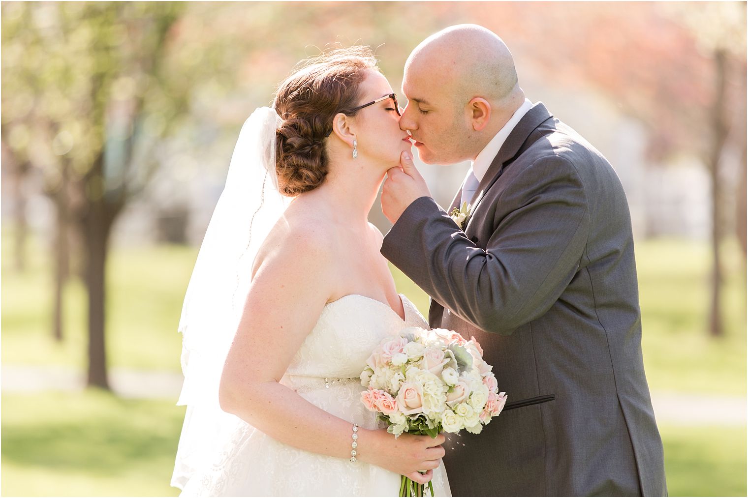 Bride and groom portrait