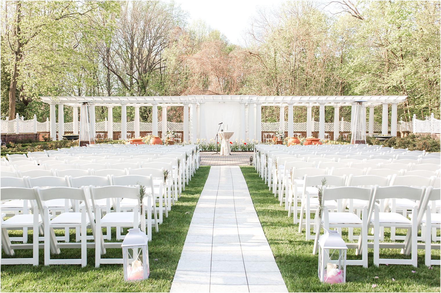 Shadowbrook NJ Outdoor Garden Ceremony