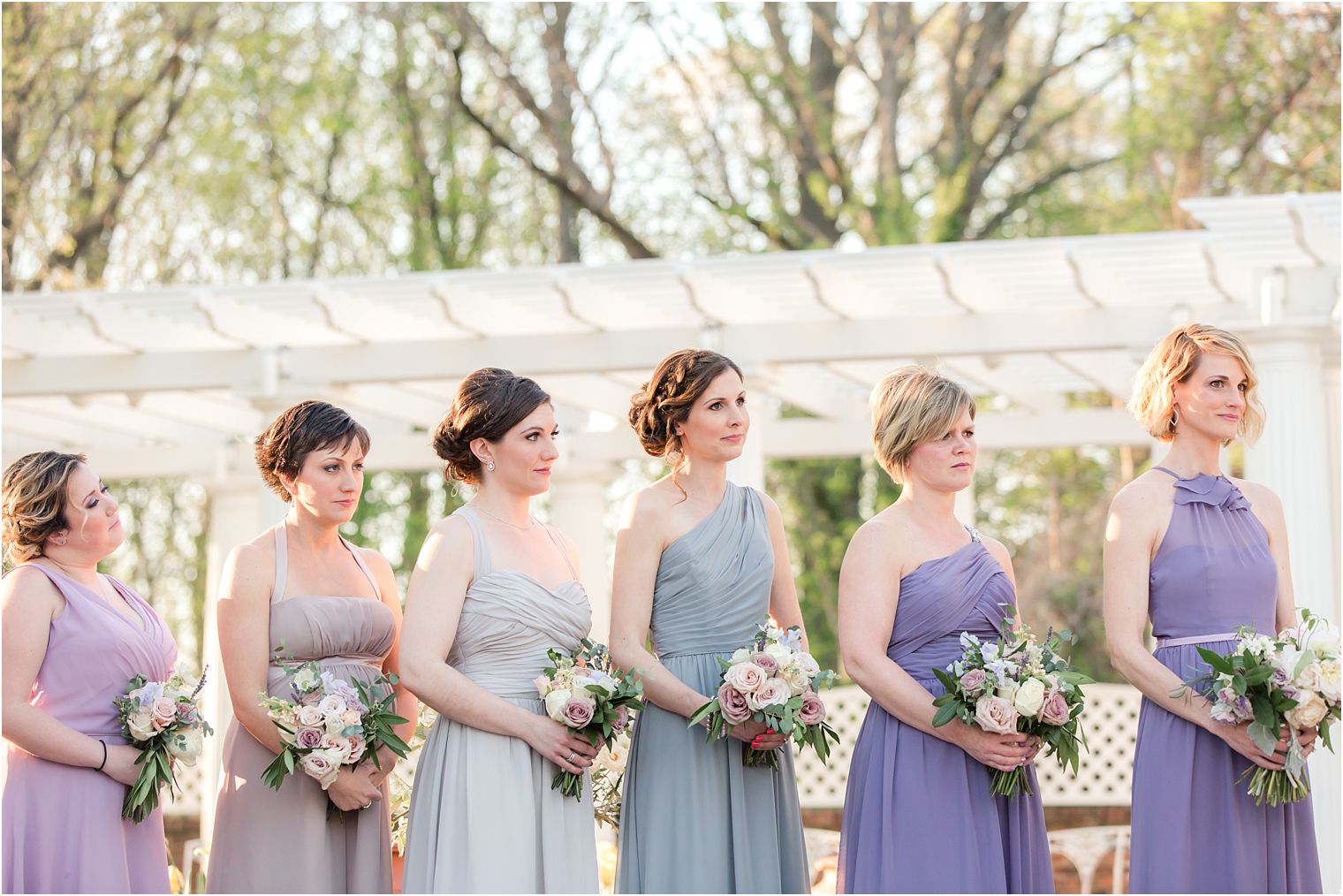 Bridesmaids in Alfred Angelo dresses