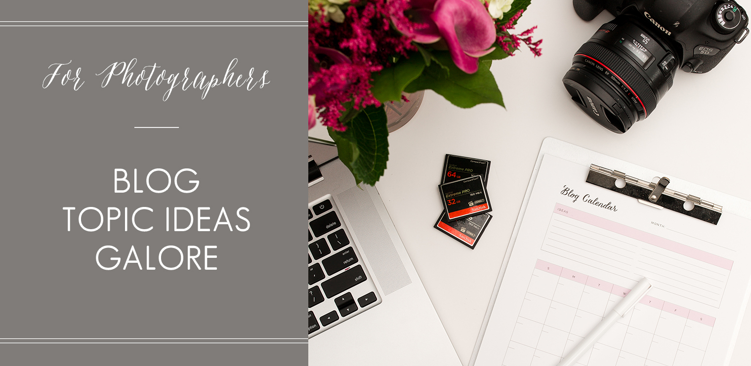 Blog Topic Ideas Galore