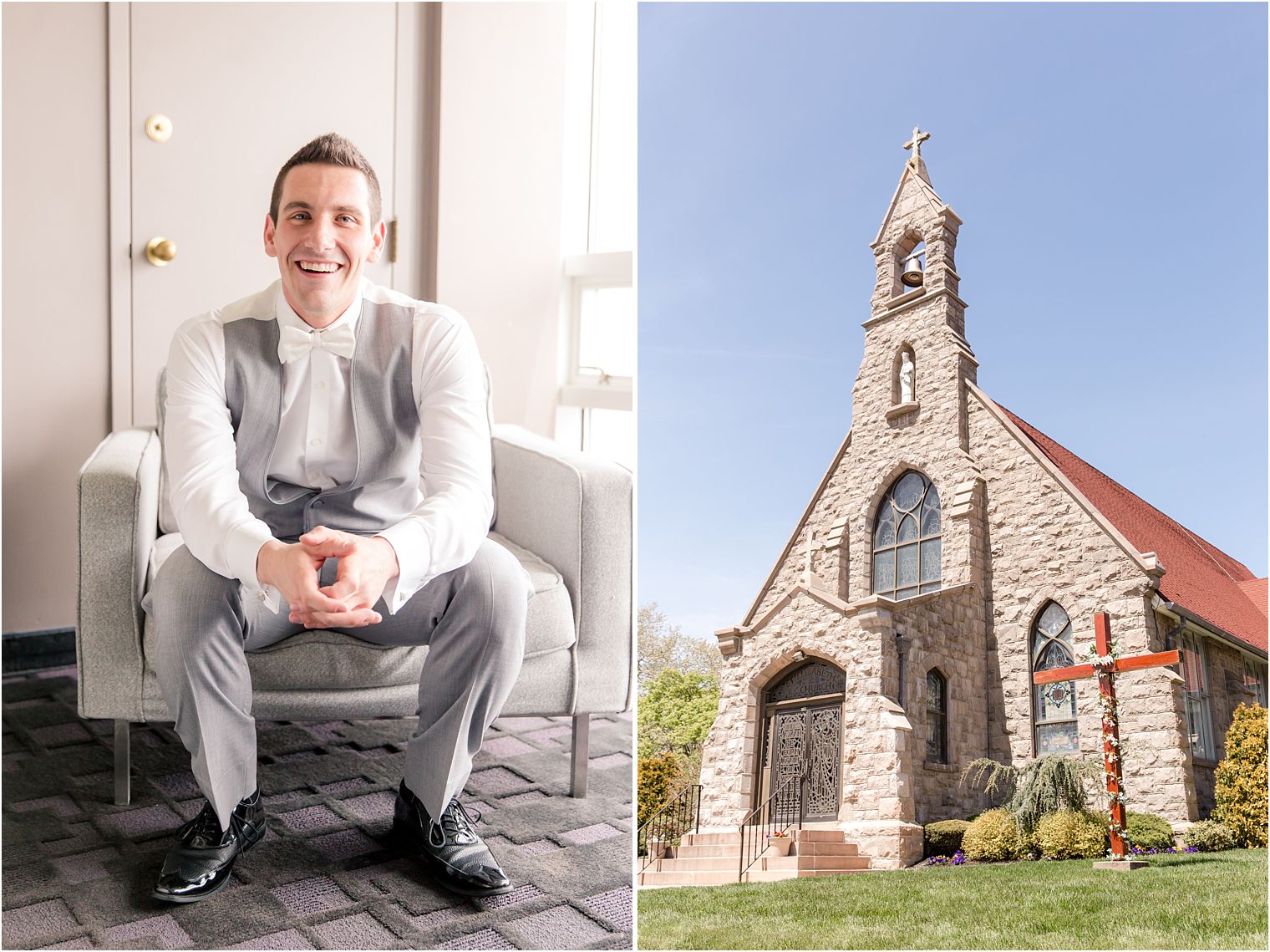 Avon-by-the-Sea Church Wedding