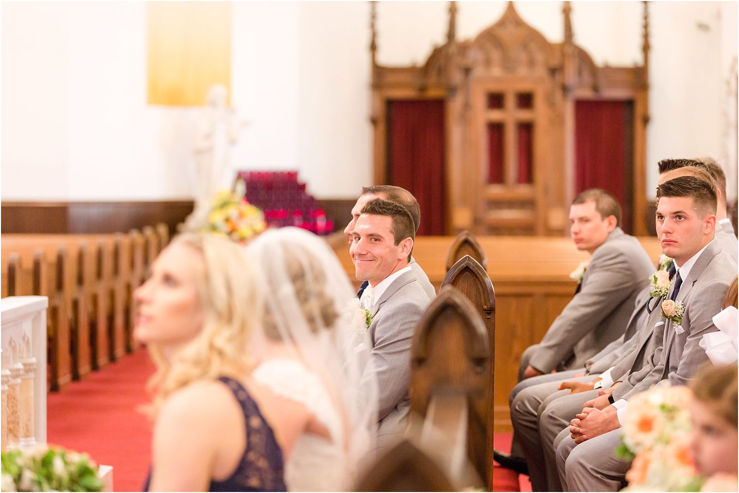 St. Elizabeth of Hungary Church Groom Photo