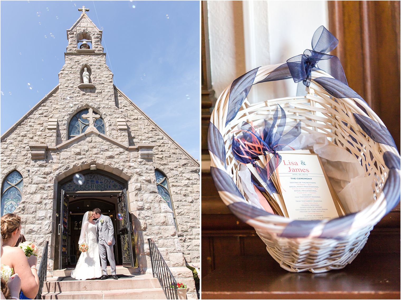 St. Elizabeth of Hungary Church Bride and Groom Exit